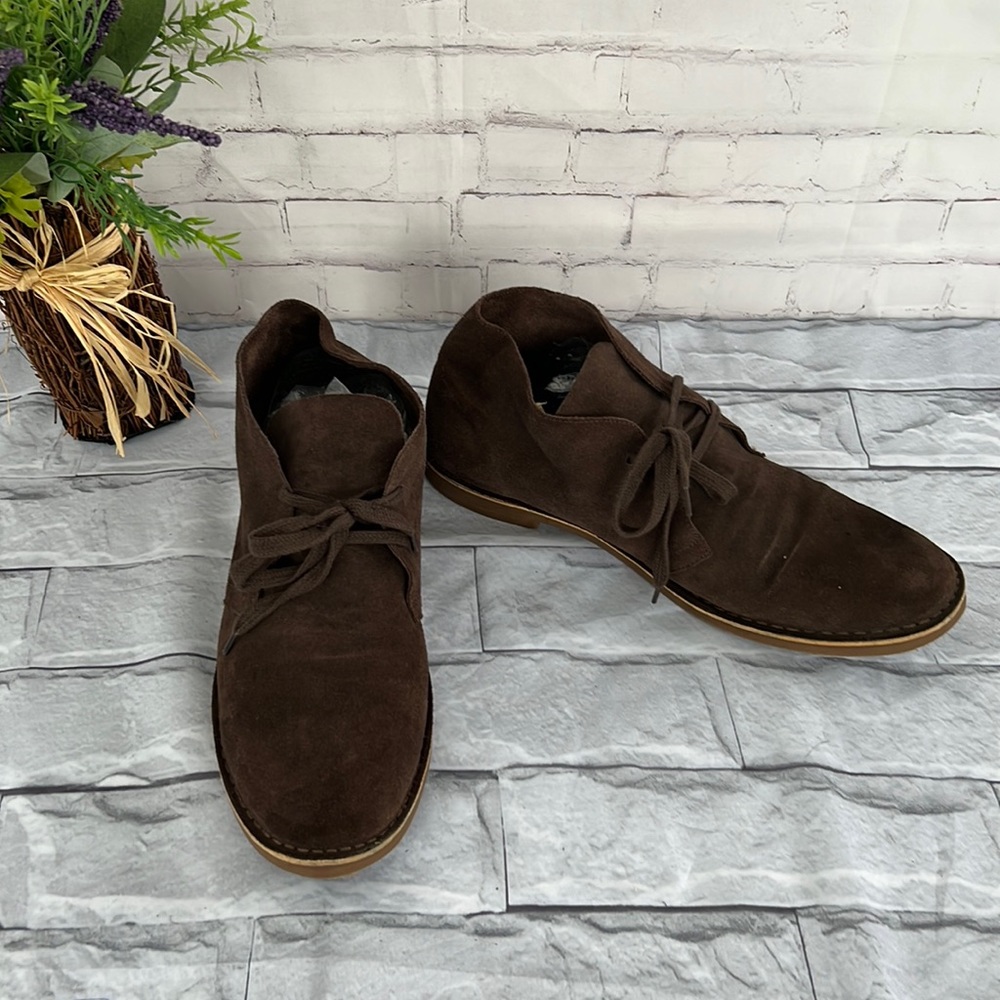 Supply Lab chukka suede leather boots size 13